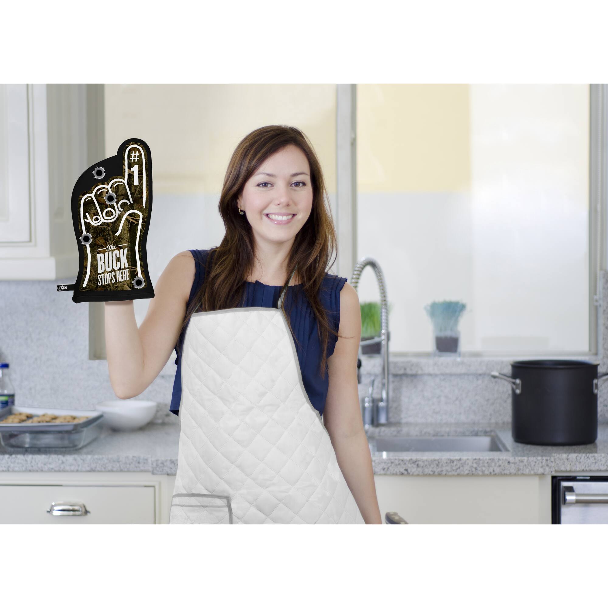 Buck Stops Here No.1 Oven Mitt